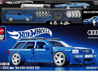 hot wheels jgr28 Конструктор "brick shop speed audi avant rs2" (253 дет.)
