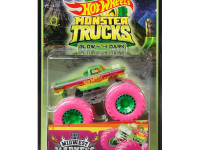 hot wheels hcb50 mașina "monster-truck" strălucește în întuneric (in sort.)
