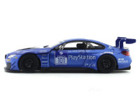 msz 68255a/1 mașinuță metalică bmw m6 gt3 (1:24) cu sunete și lumini 