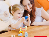 classic world 53795 Деревянная игра-шнуровка "Цифры"