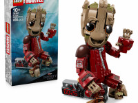 lego marvel 76341 constructor "costumul ravager groot" (604 el.)