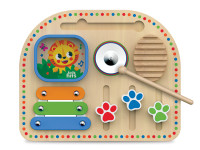 kids hits kh20/038 tablă din lemn "leo tunes"