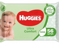 huggies Влажные Салфетки ultra comfort c Алоэ (56 шт.)