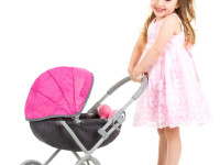 chipolino Коляска для кукол "daisy" kzkdz02402pp pink
