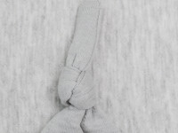 minikin 242941945 Шапочка с узелком "newstyle" (р.45) серый