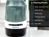 baby brezza Аппарат для мытья, стерилизации и сушки бутылочек и аксессуаров  bottle washer pro