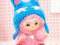 pop top wakuku 17wk-0601 jucarie de plus breloc surpriza "petrecerea vesela"