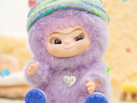 pop top wakuku 17wk-0601 jucarie de plus breloc surpriza "petrecerea vesela"