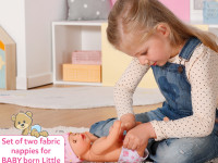 zapf creation 828908 scutece baby born (36 cm) 2 buc.