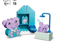 lego duplo 10413 constructor "rutina zilnică: băie" (15 el.)