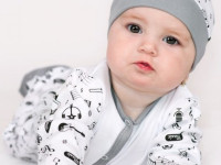 new baby 32054 bluza pentru bebeluș "music" m. 68 (4-6  luni)
