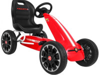 ramiz Вело-картинг на педалях go-kart abarth красный