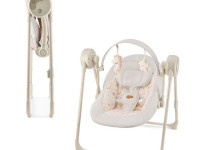 kinderkraft leagan electronic swingee (până la 9 kg.) bej