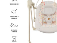 kinderkraft leagan electronic swingee (până la 9 kg.) bej