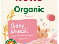 holle bio organic muesli fără lapte (6 m+) 250 gr.