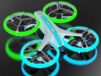 op 201818284 Радиоуправляемый дрон с цветной подсветкой 4d-v33