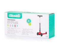 chipolino trotineta "robby" dsrob0235pi pink