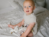 babyono-7403 1559 jucărie &icirc;n formă de eșarfă "goose zoe"