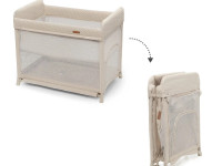 kinderkraft Кровать-манеж moon dream чёрный