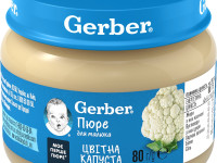 gerber piure din conopidă (4 luni +) 80 gr.