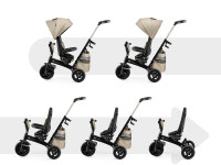 kinderkraft Трицикл easytwist бежевый