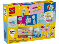 lego classic 11040 constructor "cutie magică cu blocuri transparente" (340 el.)