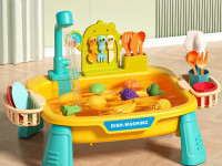 hoogar hg14880123 set de joacă 2 în 1 "spălare și pescuit pentru copii:"