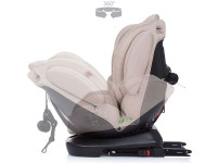 chipolino Автокресло i-size isofix 4kid 360° (40-150 см.) stk4k02203hu 0+/1/2/3 ( 0-36 кг.) хумус 