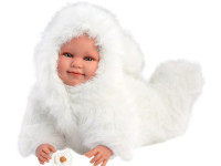 llorens 74505 Кукла смеющаяся "luka sonrrisas buzo blanco" (45 см.)