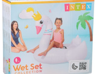 intex 57562 Надувной лебедь с ручками (142x137x99 см.)