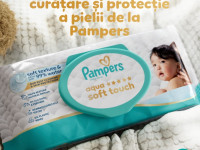 pampers Șervețelele umede aqua soft touch (3x60) 180 buc.