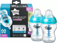 tommee tippee tt0028 set de 2 biberoane "advanced anti-colic"(0 luni+) 2x260 ml.