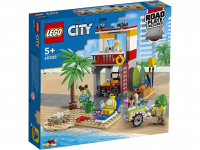 lego city 60328 Конструктор "Пост спасателей на пляже" (211 дет.)