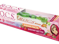 r.o.c.s set: pasta de dinti "berry fantasy" + periuta de dinti 472948