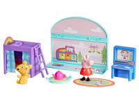 peppa pig g2182 set de joacă "mobilă pentru camera lui peppa pig" (&icirc;n sort.)
