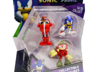 sonic the hedgehog son2020 set eroi sonic (3 buc/6,5 cm) in sort