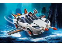 playmobil  9252 construcor "super agent r cu o mașină de curse"