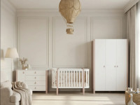 Комплект детской мебели veres monaco large (кровать + комод + шкаф) 