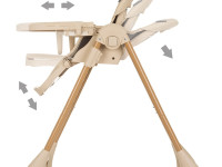 chipolino scaun pentru copii "candy shop" sthcs02402ma macadamia