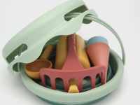 compactoys 99700401 set de nisip compact 7 &icirc;n 1 (verde)