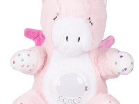 chipolino pil02504unic jucărie de pluș cu proiector și muzică "unicorn"