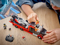 lego city 60493 constructor "camion f1 cu mașină de curse audi f1" (508 el.)