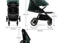 kinderkraft carucior mitzy verde