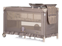 chipolino kosipa252be Țarc-patut cu baldachin palace bear bej