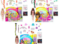 barbie hcd25 papusa surpriza "color reveal neon" in asortiment