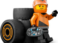 lego city 60442 Конструктор "Пилот f1 на гоночном автомобиле mclaren" (86 дет.)