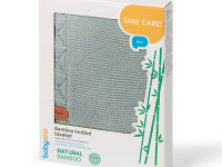 babyono-81238 1674/04 Бамбуковый плед (75x100 см) серый