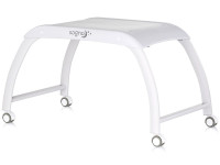 chipolino kossg02501gr Детская колыбель 2-в-1 со светодиодным дисплеем "sogno" grey