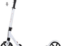 chipolino dsrid0262wh trotinetă cu fr&acirc;nă de m&acirc;nă "rider" (8+) alb