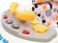babymix 39120 premergător muzical (bej)